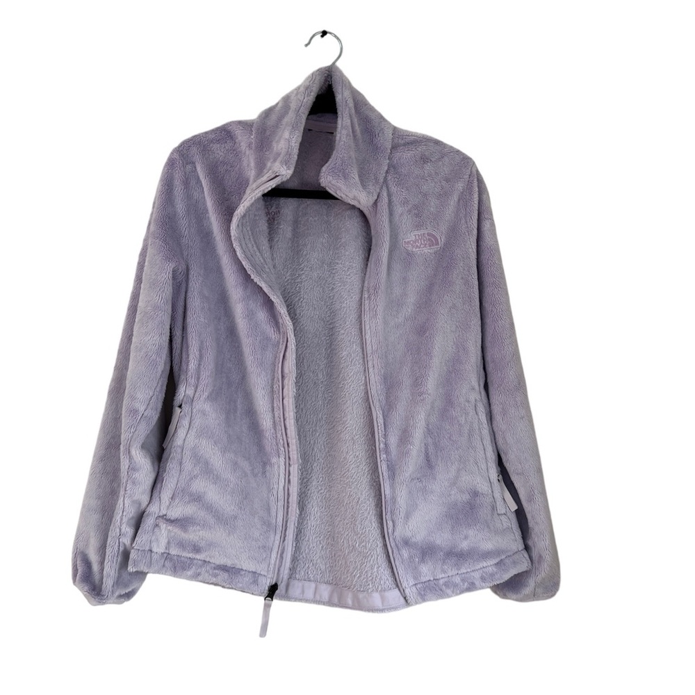 girls north face fleece jacket